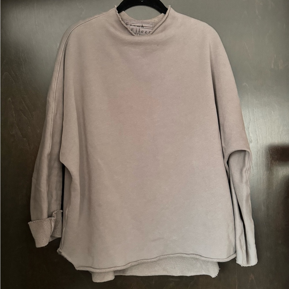 Frank & Eileen EFFIE Long-Sleeve Funnel Neck Capelet